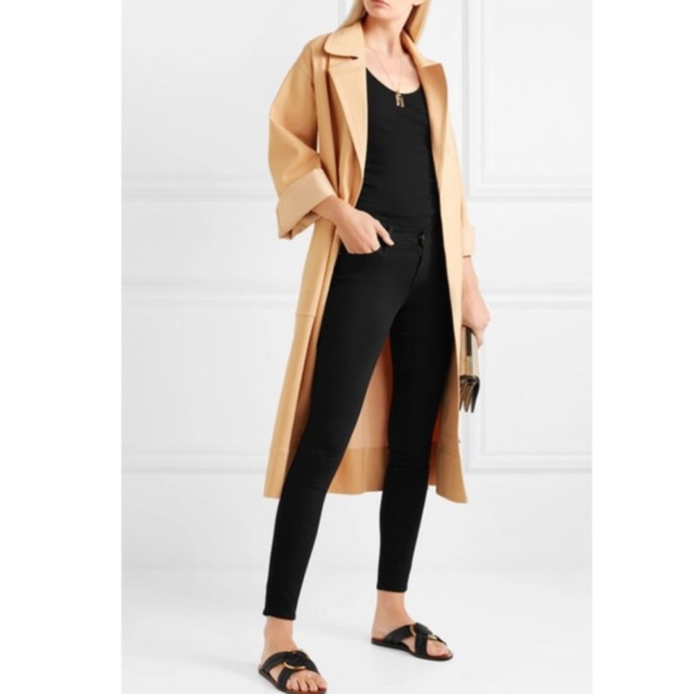 Frame le high skinny black jeans 30